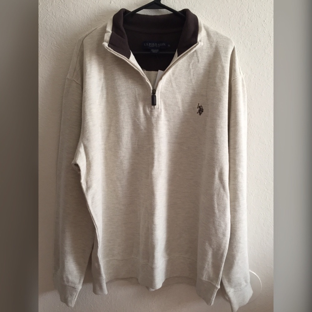Men’s U.S. Polo Assn. pull over Sweater NWT